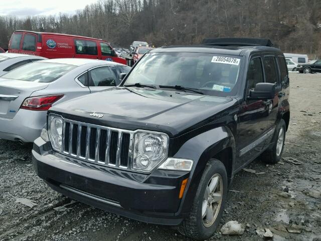 1J8GN58K29W540097 - 2009 JEEP LIBERTY LI BLACK photo 2