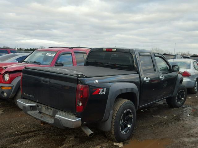 1GCDT136368231841 - 2006 CHEVROLET COLORADO BLACK photo 4