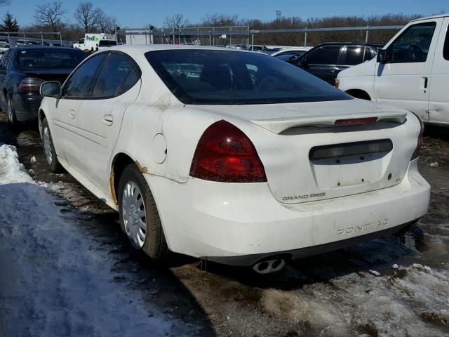 2G2WP522841230126 - 2004 PONTIAC GRAND PRIX WHITE photo 3