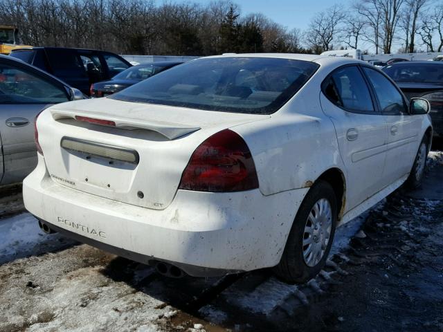 2G2WP522841230126 - 2004 PONTIAC GRAND PRIX WHITE photo 4