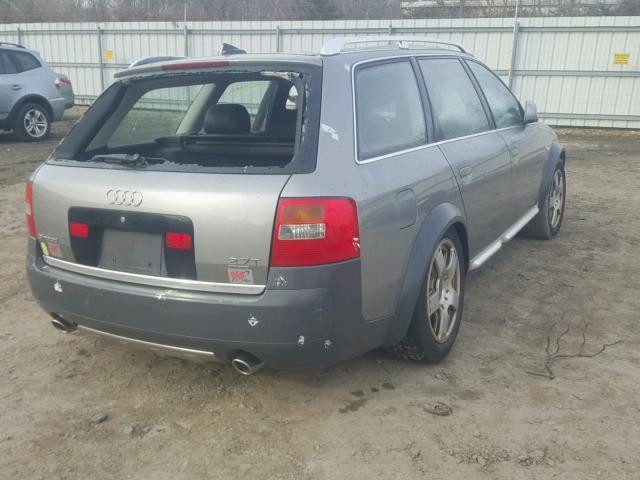 WA1YD64B64N000531 - 2004 AUDI ALLROAD GRAY photo 4