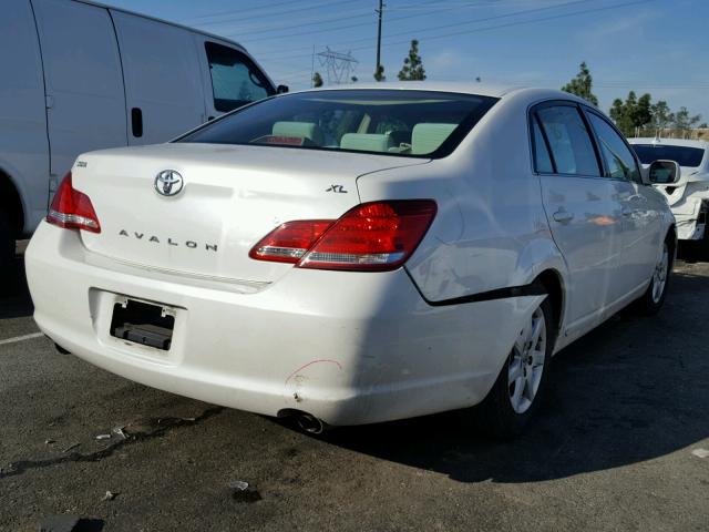 4T1BK36BX7U222752 - 2007 TOYOTA AVALON XL WHITE photo 4