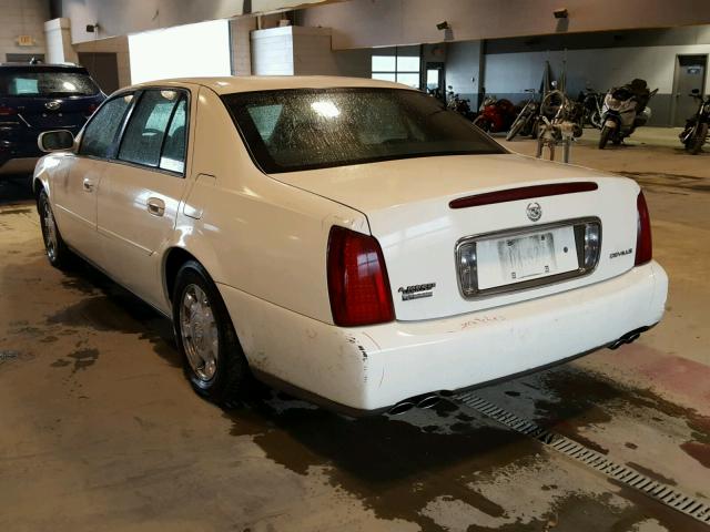 1G6KD54Y94U246105 - 2004 CADILLAC DEVILLE WHITE photo 3