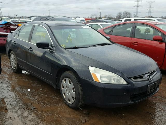 1HGCM66314A042412 - 2004 HONDA ACCORD LX BLACK photo 1