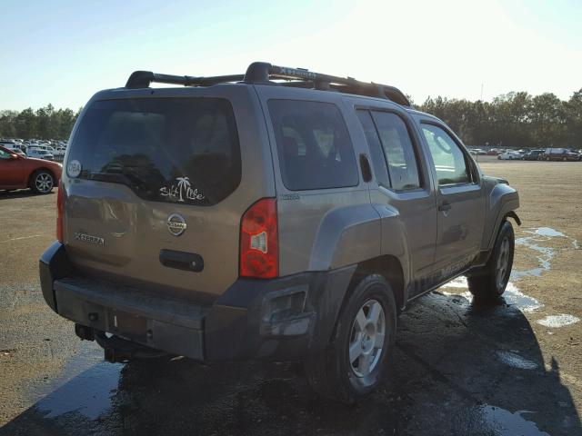 5N1AN08U57C532202 - 2007 NISSAN XTERRA OFF GRAY photo 4