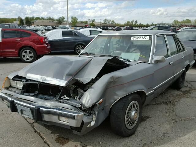 1FABP3935DG229540 - 1983 FORD LTD GRAY photo 2