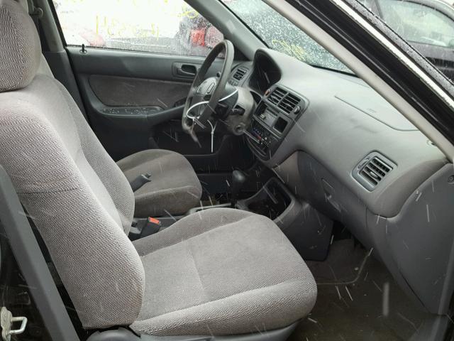 1HGEJ8641VL015383 - 1997 HONDA CIVIC EX შავი ფოტო 5