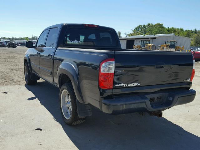 5TBET38175S479171 - 2005 TOYOTA TUNDRA DOU BLACK photo 3