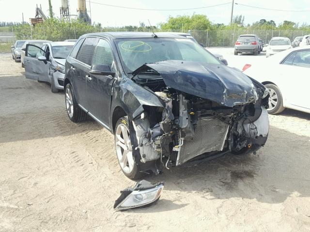 2LMDJ6JK8DBL26005 - 2013 LINCOLN MKX BLACK photo 1