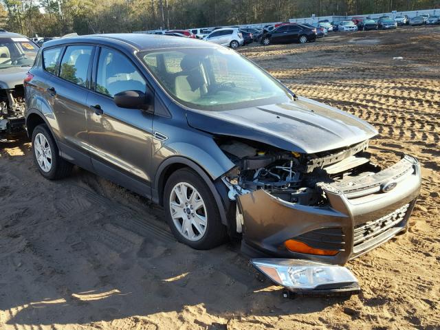 1FMCU0F71FUA22379 - 2015 FORD ESCAPE S GRAY photo 1