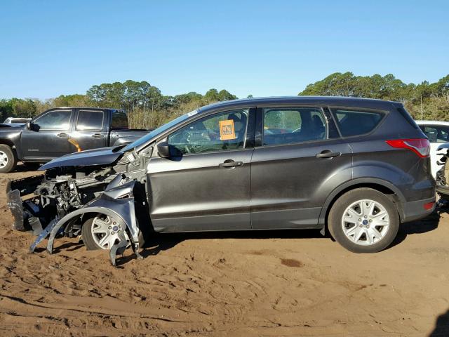 1FMCU0F71FUA22379 - 2015 FORD ESCAPE S GRAY photo 9