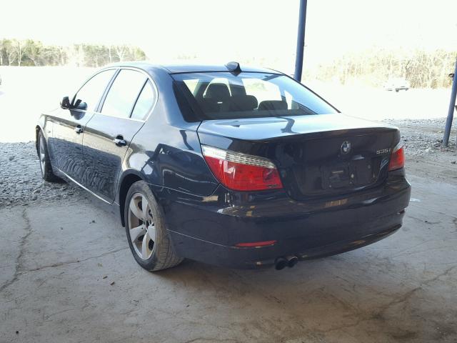 WBANW13598CN54842 - 2008 BMW 535 I BLACK photo 3