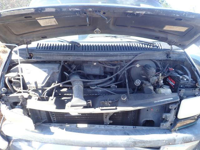 2B6HB21X6RK585462 - 1994 DODGE RAM VAN B2 BLACK photo 7