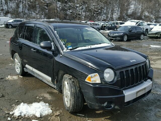 1J8FF57W37D180120 - 2007 JEEP COMPASS LI BLACK photo 1