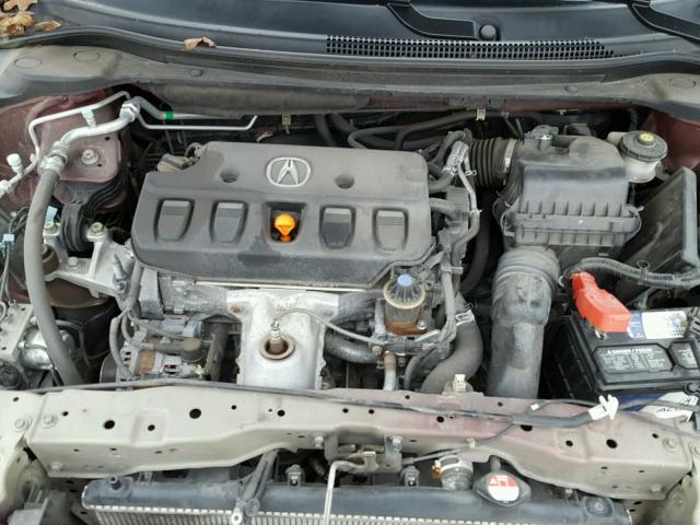 19VDE1F58DE004265 - 2013 ACURA ILX 20 PRE MAROON photo 7