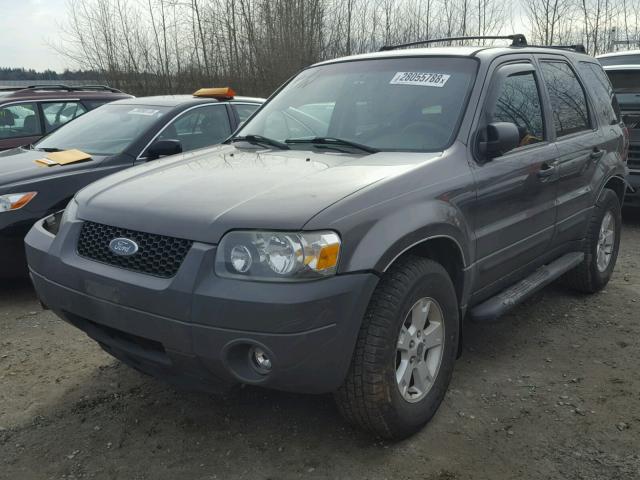 1FMYU93165KA05923 - 2005 FORD ESCAPE XLT GRAY photo 2