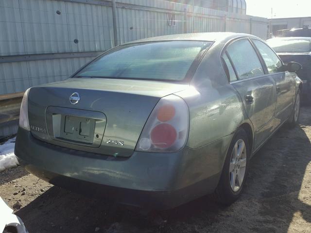 1N4AL11D82C717711 - 2002 NISSAN ALTIMA BAS GREEN photo 4