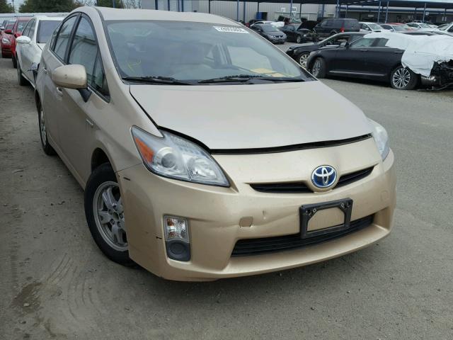 JTDKN3DU1B0317166 - 2011 TOYOTA PRIUS GOLD photo 1