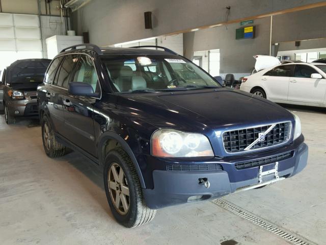 YV1CY59H041112237 - 2004 VOLVO XC90 BLUE photo 1