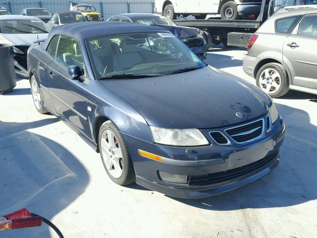 YS3FH71U266104985 - 2006 SAAB 9-3 AERO BLUE photo 1