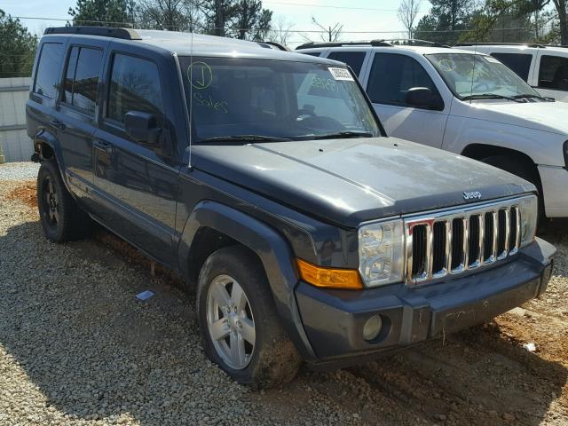 1J8HG48K37C567784 - 2007 JEEP COMMANDER BLUE photo 1