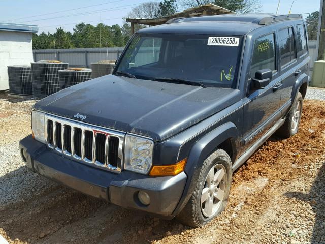 1J8HG48K37C567784 - 2007 JEEP COMMANDER BLUE photo 2