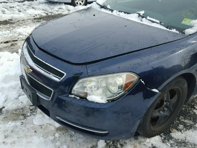 1G1ZJ577084221888 - 2008 CHEVROLET MALIBU 2LT BLUE photo 10