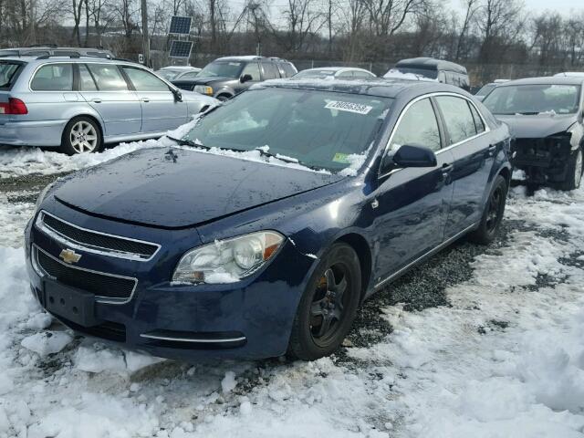 1G1ZJ577084221888 - 2008 CHEVROLET MALIBU 2LT BLUE photo 2