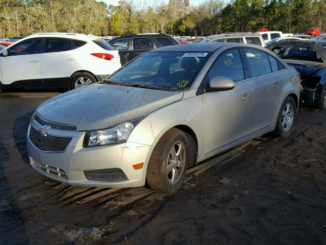 1G1PE5SC7C7270285 - 2012 CHEVROLET CRUZE LT GOLD photo 2