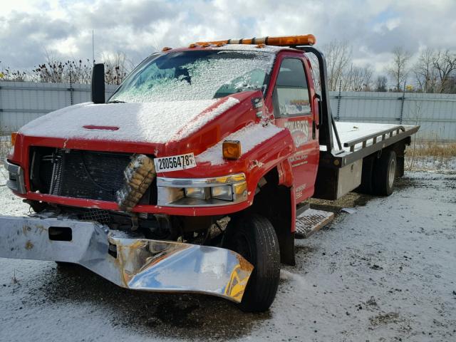 1GBE5C1297F403107 - 2007 CHEVROLET C5500 C5C0 RED photo 2