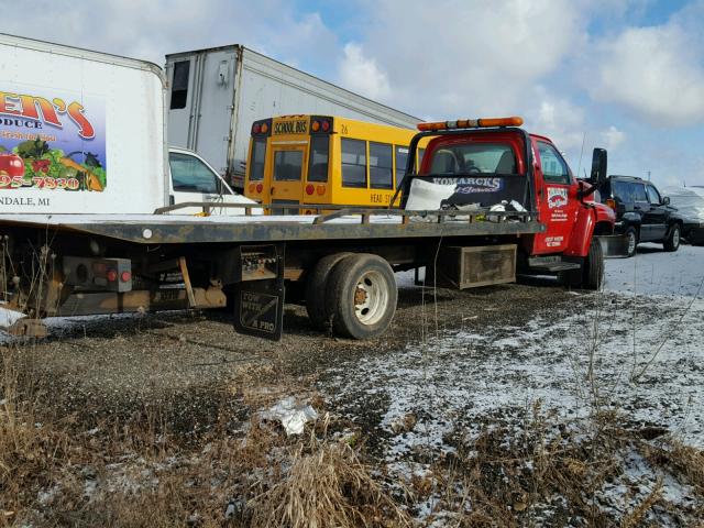 1GBE5C1297F403107 - 2007 CHEVROLET C5500 C5C0 RED photo 4