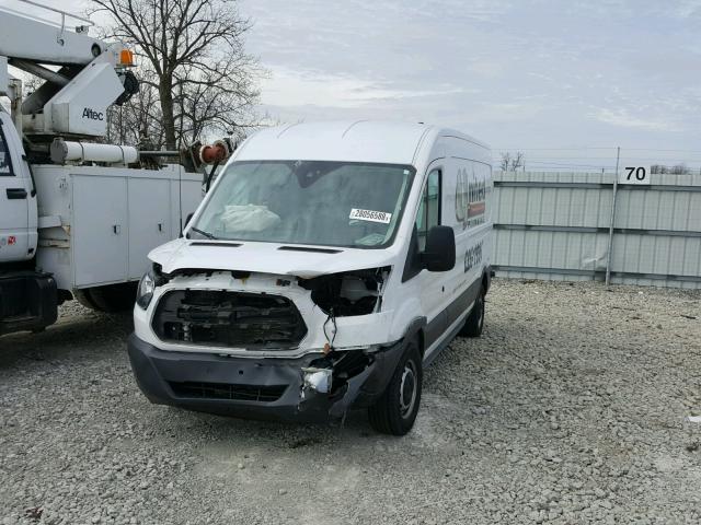 1FTYR2CMXGKA63284 - 2016 FORD TRANSIT T- WHITE photo 2