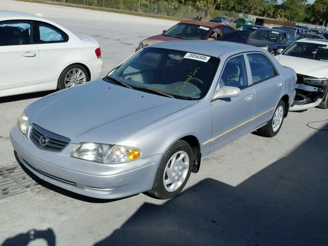 1YVGF22CXY5142736 - 2000 MAZDA 626 ES GRAY photo 2