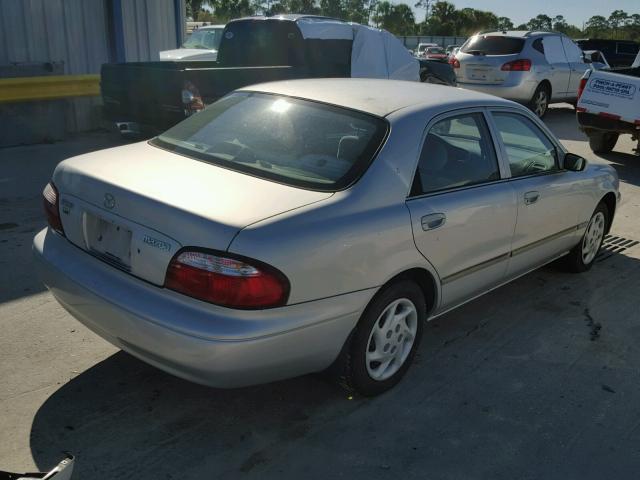 1YVGF22CXY5142736 - 2000 MAZDA 626 ES GRAY photo 4