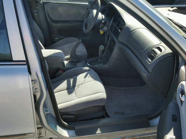 1YVGF22CXY5142736 - 2000 MAZDA 626 ES GRAY photo 5