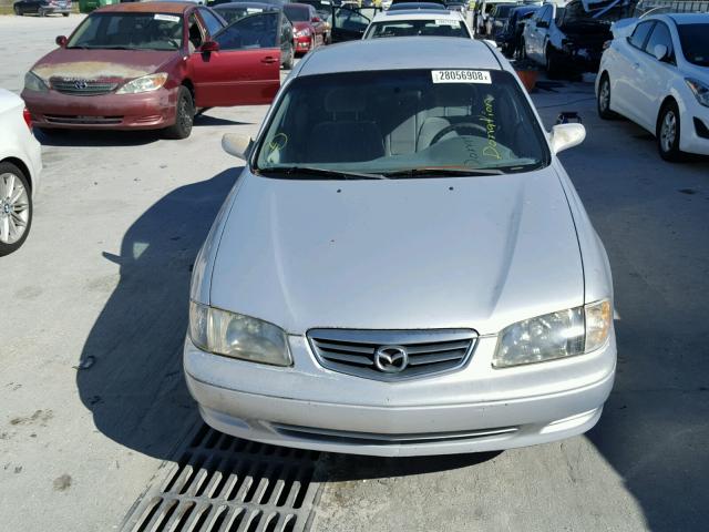 1YVGF22CXY5142736 - 2000 MAZDA 626 ES GRAY photo 9