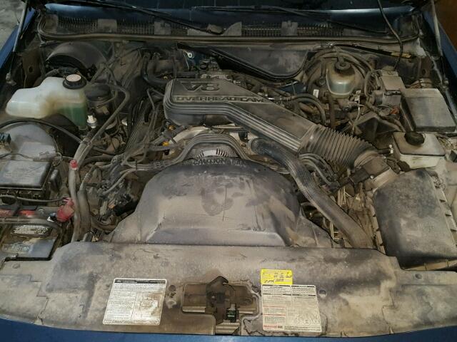 2FALP73W7PX137908 - 1993 FORD CROWN VICT GREEN photo 7