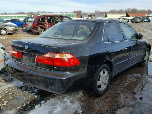 1HGCG5652XA000824 - 1999 HONDA ACCORD EX BLACK photo 4