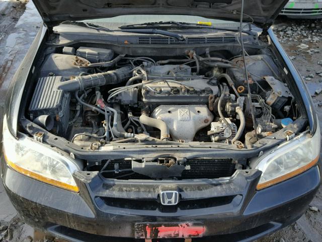 1HGCG5652XA000824 - 1999 HONDA ACCORD EX BLACK photo 7