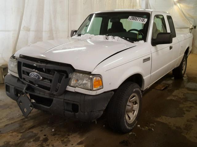 1FTYR14DX7PA76810 - 2007 FORD RANGER SUP WHITE photo 2