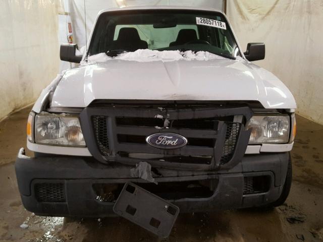 1FTYR14DX7PA76810 - 2007 FORD RANGER SUP WHITE photo 9