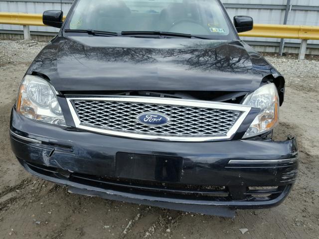 1FAHP24127G140345 - 2007 FORD FIVE HUNDR BLACK photo 7