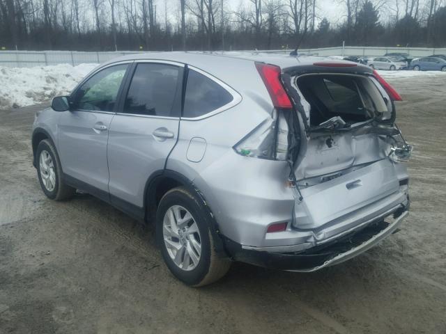 2HKRM4H50GH608648 - 2016 HONDA CR-V EX SILVER photo 3