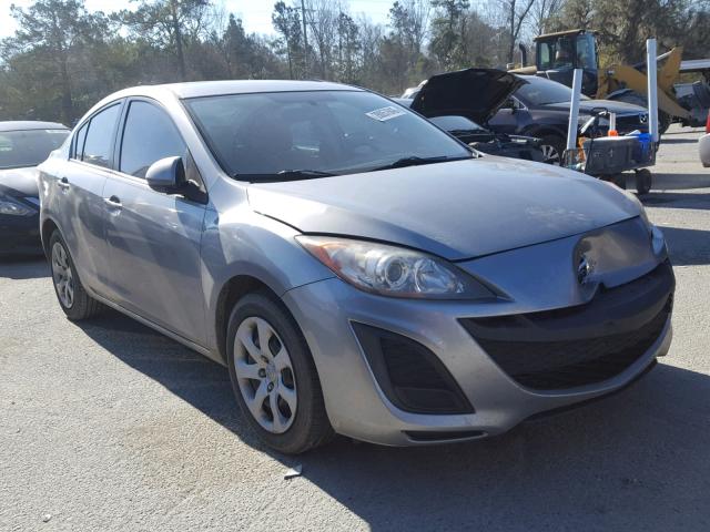 JM1BL1SF9A1314989 - 2010 MAZDA 3 I GRAY photo 1