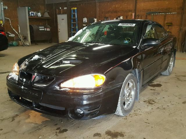 1G2NW52E64M658547 - 2004 PONTIAC GRAND AM G BLACK photo 2