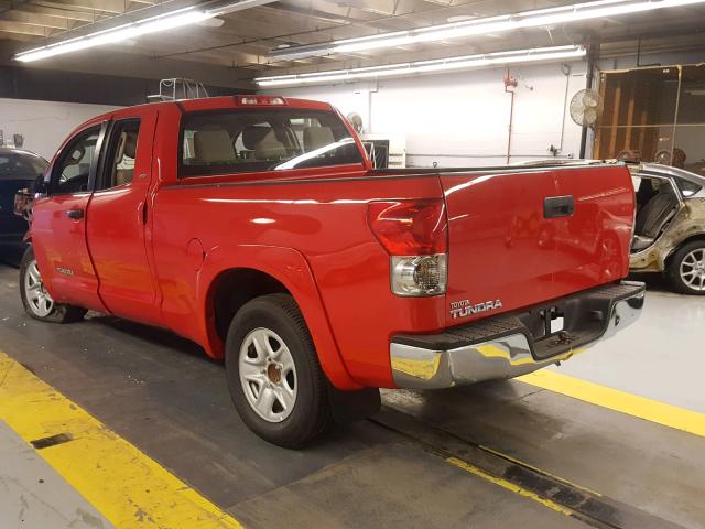 5TFRV54118X043676 - 2008 TOYOTA TUNDRA DOU RED photo 3