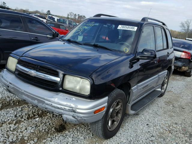 2CNBE634316946576 - 2001 CHEVROLET TRACKER LT BLACK photo 2