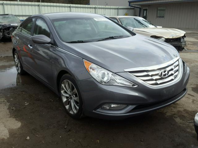 5NPEC4AC1BH228091 - 2011 HYUNDAI SONATA SE GRAY photo 1