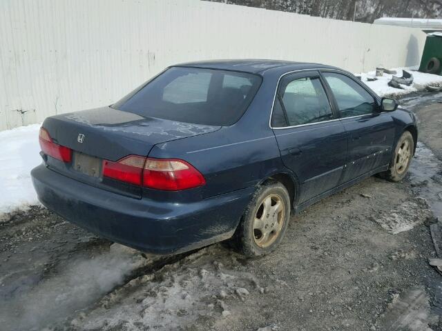 1HGCG5655XA130757 - 1999 HONDA ACCORD EX BLUE photo 4