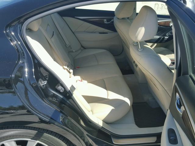 JN1BV7AP4EM681023 - 2014 INFINITI Q50 BASE Negro foto 6